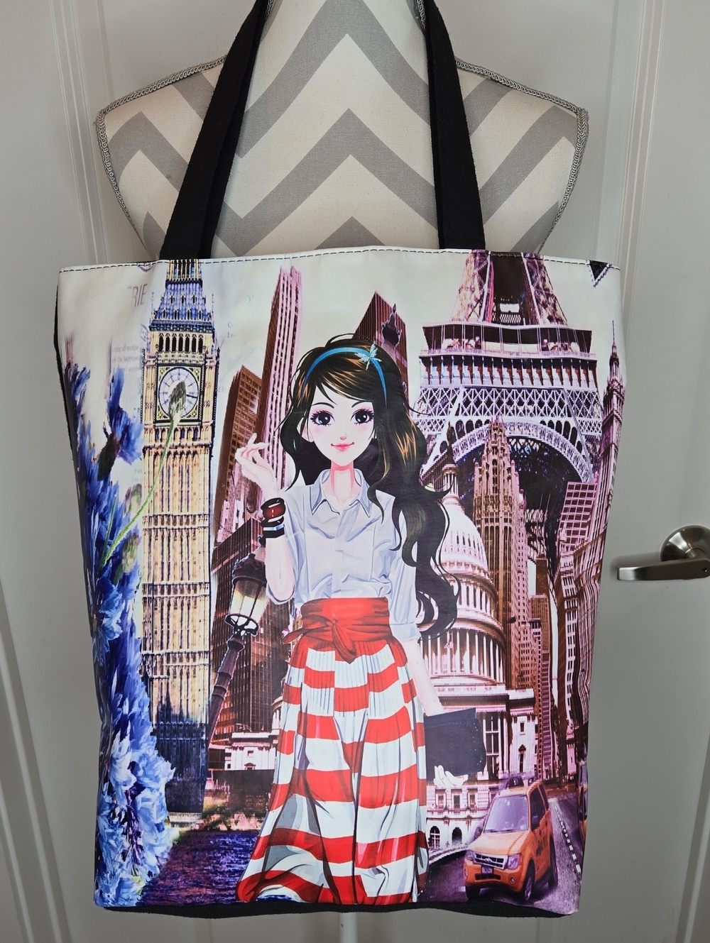 Anime-Style Fashion Tote